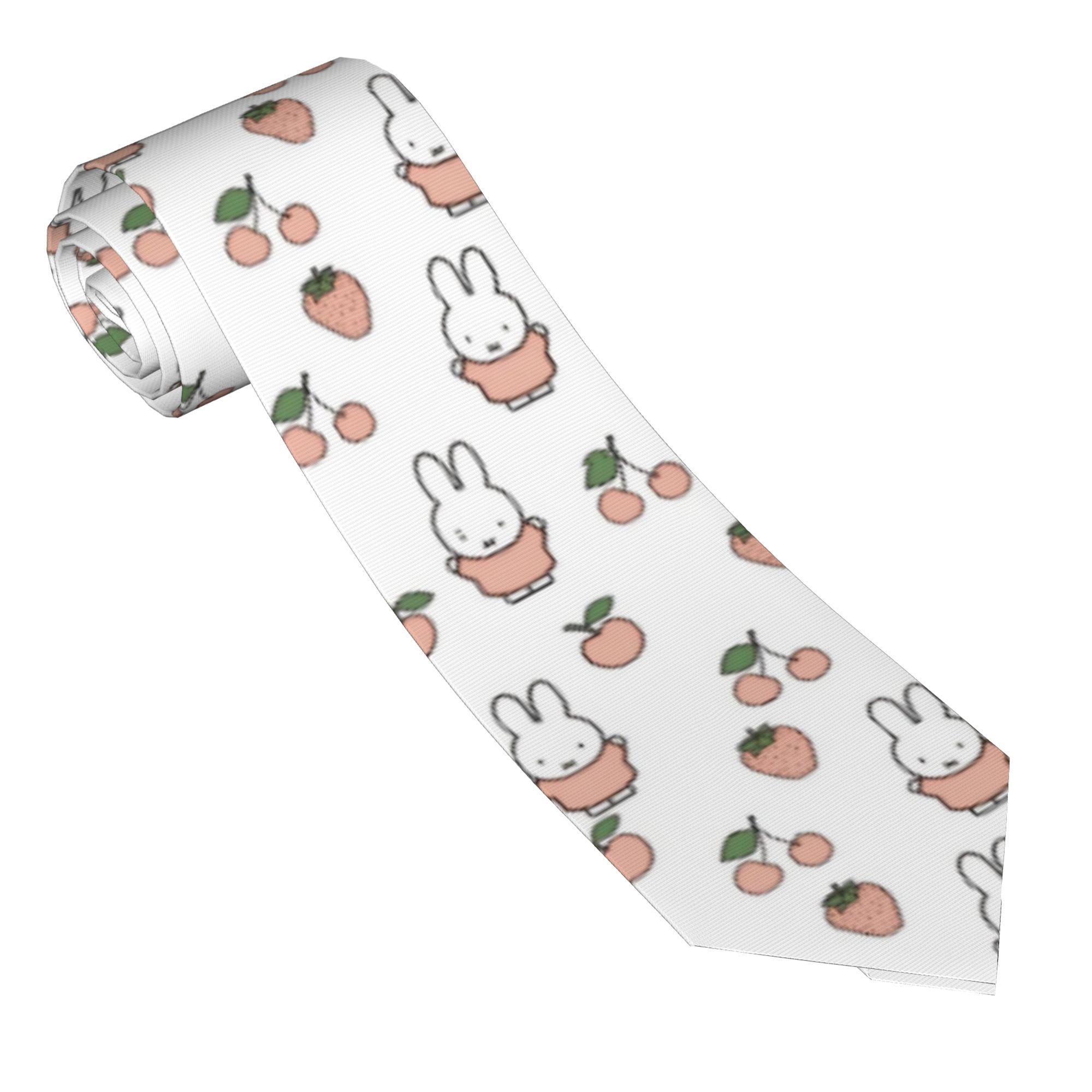 Skinny Tie Men - Miffyy Neckties Unisex Polyester 8 cm