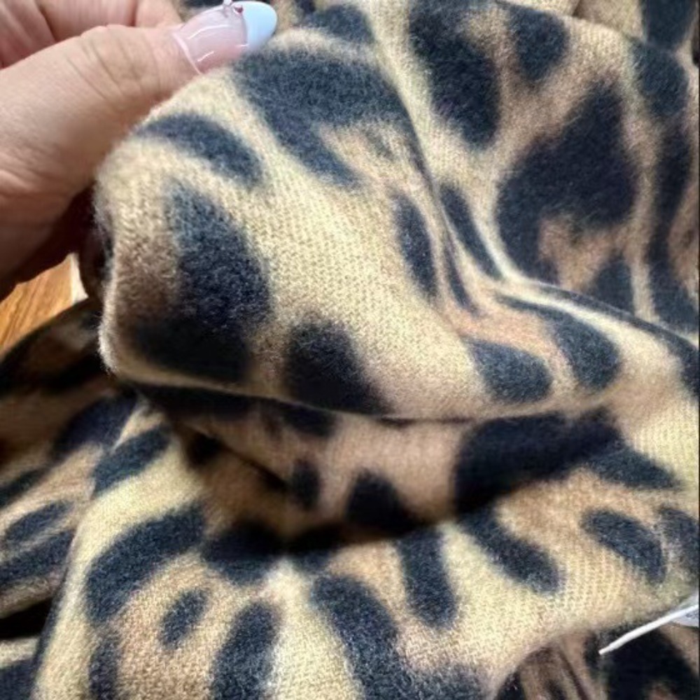190*70CM Design Leopard Scarf  - Woven Scarf Blanket ulasan dan harga