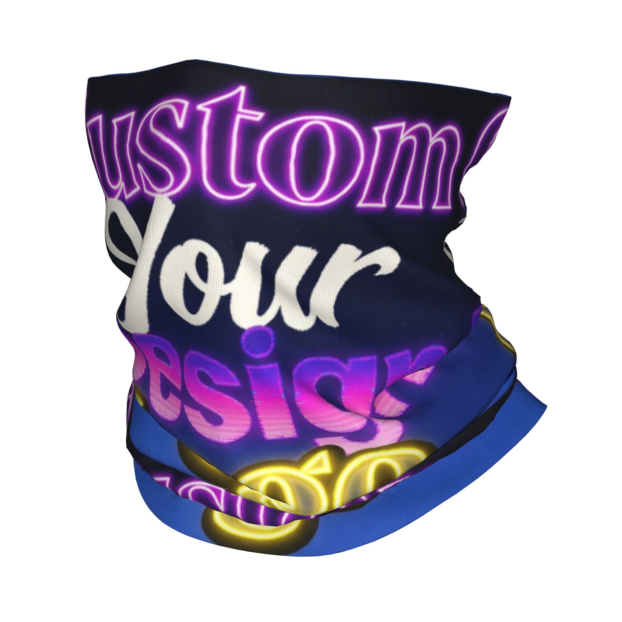 Custom Custom Your Design Logo - Neck Warmer Tube ulasan dan harga