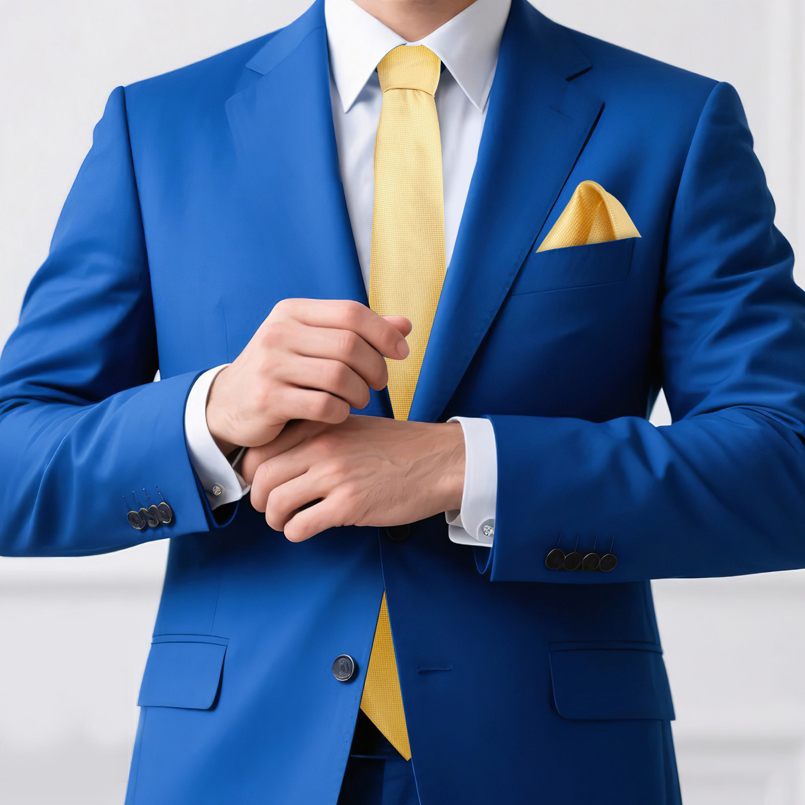 5 pcs Men'S Tie Set: Necktie P - Pocket Square Set ulasan dan harga