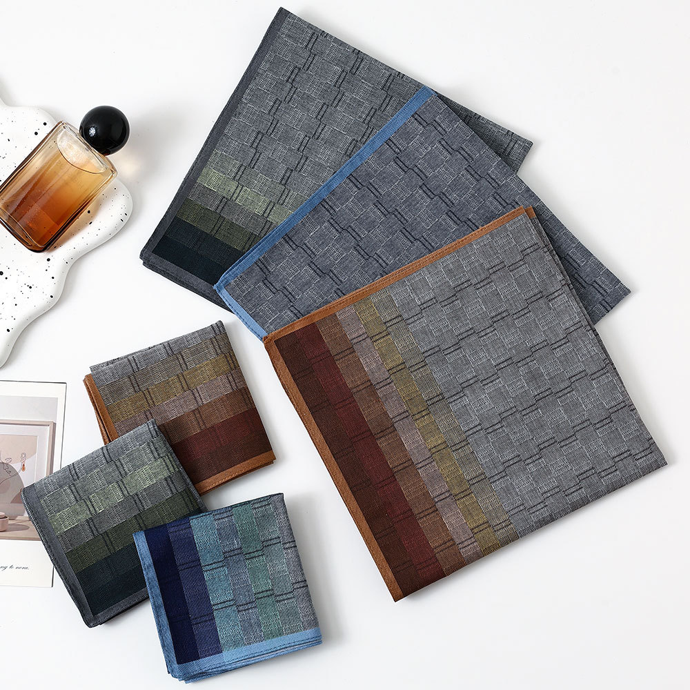 Men's Cotton Yarn-dyed Contras - Handkerchief Cotton Men ulasan dan harga