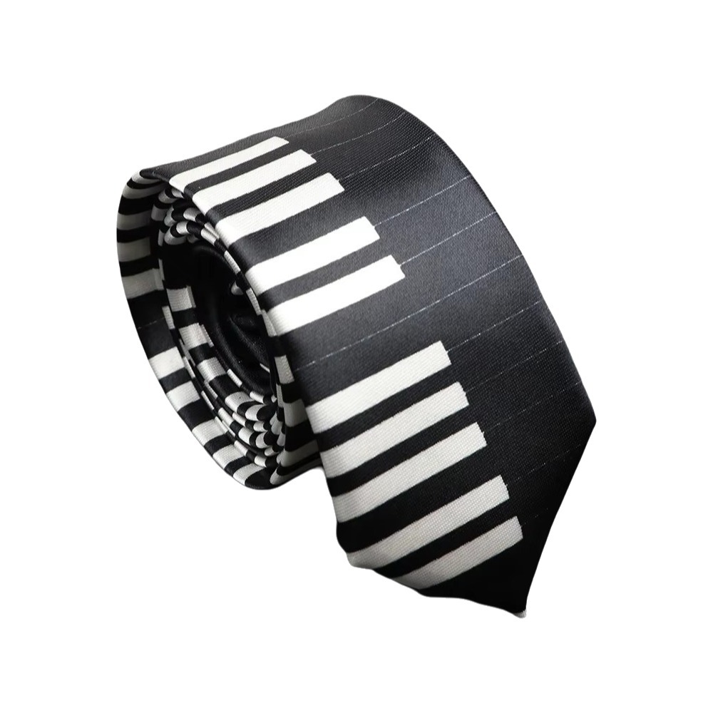 Simple Skinny Piano Necktie Sl - Skinny Tie Men ulasan dan harga
