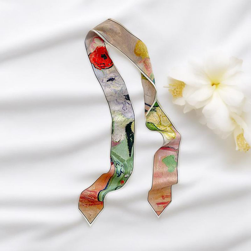Prints Long Hairband Skinny Ne - Head Wrap Turban ulasan dan harga
